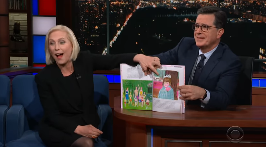 Kirsten Gillibrand on The Late Show with Stephen Colbert