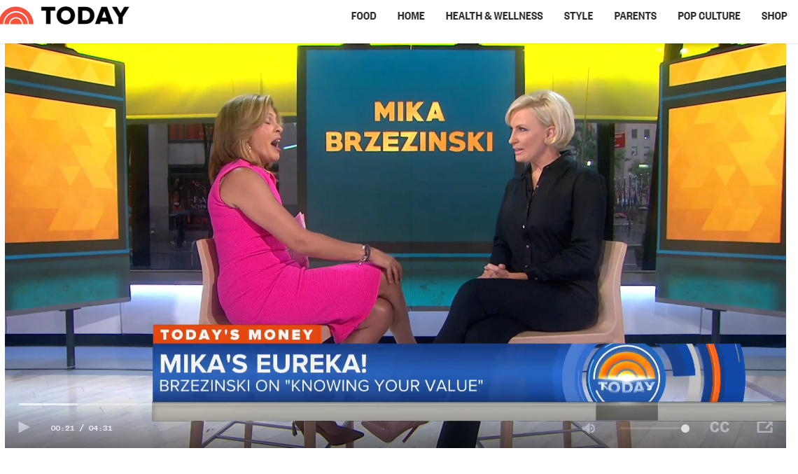 Mika Brzezinski on The TODAY Show