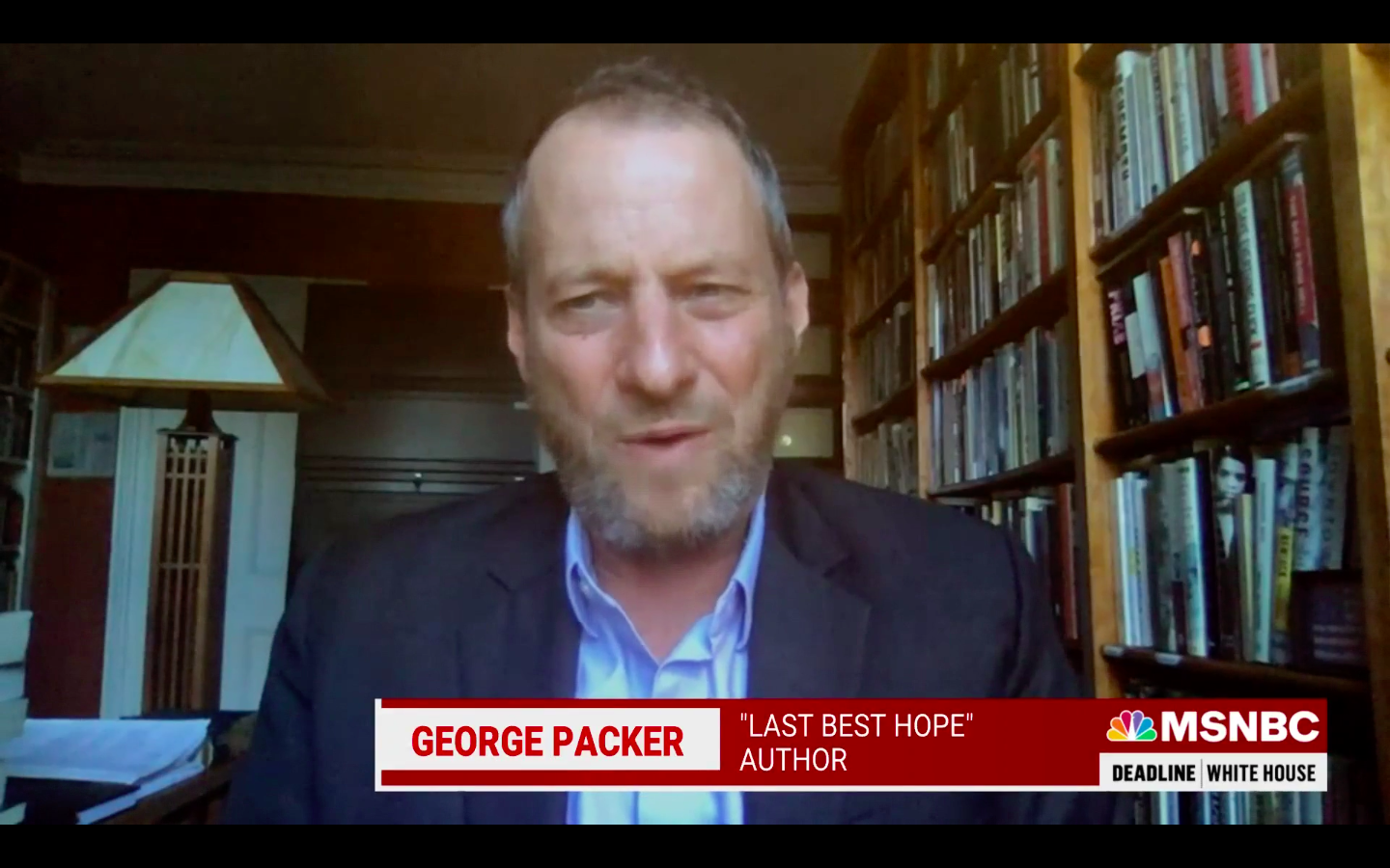 George Packer on MSNBC with Nicole Wallace